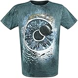 Pink Floyd Pulse Männer T-Shirt Petrol 4XL 100% Baumwolle Band-Merch, B