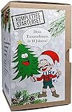 KRONLY Wichtelgeschenk Tannenbaum Anzuchtset Weihnachtsbaum - Nikolausgeschenk witzige Geschenkidee Adventskalender Füllung - Julklapp Geschenk Stocking fillers Merry C