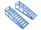 2 Auffahrrampen PKW Rampen Böcke 2000kg Tragkraft TÜV/GS geprü