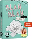 Blah Blah Journal – Dein verrücktes Mitmach-Buch – Mal es fertig! Von YouTuberin Foxy Draws: Sei kreativ mit Schere, Kleber, Pinsel und S