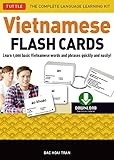 Vietnamese Flash Cards Ebook: The Complete Language Learning Kit (200 digital flash cards, 32-page Study Guide, free download or stream native-speaker audio recordings) (English Edition)