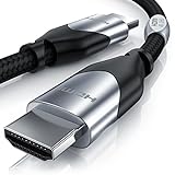 CSL - 0,5m HDMI Kabel 2.0b - Ultra HD 4k 60Hz Gbit s - neuester Standard - Ethernet High Speed HDMI 2.0 - Ultra HD 3D ARC CEC HDCP HDR - 3-Fach geschirmt - Platin E