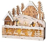 Wichtelstube-Kollektion LED Schwibbogen, Lichterbogen Weihnachten, W