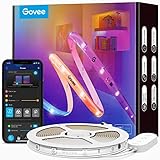 Govee RGBIC Pro LED Strip 10m, Smart LED Strip funktioniert mit Alexa und Google Assistant, beschichtes Lichtband Sync mit Musik, App-Steuerung, Farbwechsel, geeignet für Zuhause Schlafzimmer Gaming