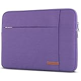 CASEZA Laptophülle 14 Zoll für MacBook Pro 14 M1 Lila - Laptoptasche London 14' Laptop Sleeve Hülle für ASUS Acer Surface Book Samsung Dell Toshiba UVM. - Notebook Tasche - 2 S