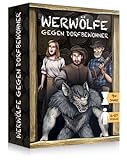 WERWÖLFE GEGEN DORFBEWOHNER - Werwolf Spiel für einen netten Abend - Werwölfe Kartensp