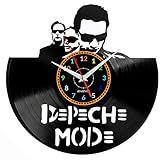 Depeche Mode Wanduhr Vinyl Schallplatte Retro-Uhr Handgefertigt Vintage-Geschenk Style Raum Home Dekorationen Tolles Geschenk Wanduhr Depeche M