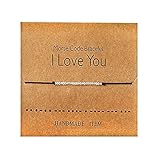 Shujin Valentinstag Morse Zeichen Armband Ich Liebe Dich Freundschaft Paar Familie Armband Geschenk