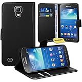 FoneExpert® Samsung Galaxy S4 Active i9295 Handy Tasche, Wallet Case Flip Cover Hüllen Etui Ledertasche Lederhülle Premium Schutzhülle für Samsung Galaxy S4 Active i9295