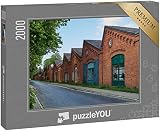puzzleYOU: Puzzle 2000 Teile „Ehemalige Spinnerei in Delmenhorst“