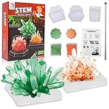 Herefun Kristalle Züchten Experimentierset, 2 Farben Kristalle Experimentierkasten Experimente, Wachsen Züchten Wissenschaftler Spielzeug Geschenke für Kinder Jungen Mädchen ab 5 6 8 10 12 J