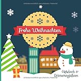 Frohe Weihnachten - Gästebuch und Erinnerungsalbum: ein blanko Eintragebuch / Gästebuch für rauschende Feste, coole Partys und gemütliche ... im Schnee mit Weihnachtsbaum & S