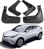 4Pcs Auto Kotflügel Fender Für CHR C HR C-HR 2017 2018 2019, Schmutzfänger spritzwassergeschützte Splash Guard Vorne Hinten Spritzschutz Autozubehö