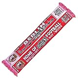 Generisch Berlin Fußballschal, Berlin Schal Skyline BERLIN IST ROT-WEISS