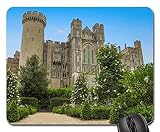 Mauspad Arundel Castle England Castle Monument Tower Gaming Mausmatte Anti Rutsch Gummiunterseite Hochwertiges Gaming Mousepad Ultradünner Mausunterlage Für Laptop/Pc, 25X30 C
