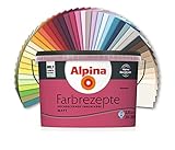 Alpina Farben Farbrezepte Innenfarbe Wandfarbe Farbton Edles Mauve 2,5 L