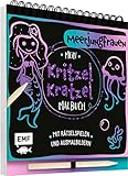 Mein Kritzel-Kratzel-Malbuch – Meerjungfrauen: Mit Rätselspielen und Ausmalb