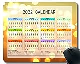 2022 Mauspadkalender, Beleuchtung Makro Natur Zaun Desktop Notebook Maus Matte zum Arbeiten und Sp
