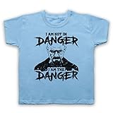 The Guns Of Brixton Breaking Bad I Am Not In Danger I Am The Danger Kinder T-Shirt, Hellblau, 7-8 J