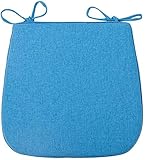 FANGPING Esszimmerstuhlkissen Stuhl Kissen Sitzpads Stuhl Sitzpads Massivfarbsatz von 45x42cm rutschfest, einzelner Samt, zusammengesetztes Stoff, zum Essensstuhl Büro Student Kissen Sitzk