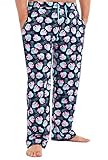 Peppa Pig Hose Herren, Schlafanzughose Lang, Pyjama Herren mit Peppa Wutz, 100% Baumwolle Freizeithose Herren Jungen Teenager, Lustige Geschenke für Männer (L)