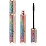 Chagoo 5d Mascara,5d Seidenfaser Pure Plant Mascara, Intensive LäNge, VoluminöSe Wimpern, Lang Anhaltende, Hypoallergene Formel (Sternenklarer Himmel)