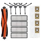 Chuancheng Haupt-Seitenbürste, HEPA-Filter, Staubbeutel für Dreame Bot Z10 Pro L10 Plus Staubsauger Zubehö