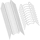 Edelstahl Gewächshaus Klammern 100Pcs Sturmfest Glasfederklammern Gewächshäuser Befestigung Zubehör Gewächshaus Zubehör Gewächshausclip