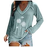 Damen-Langarm-Sweatshirt, langärmelig, lose Pullover, Totenkopf-Tieraufdruck, Tops, Frauen-Mode, Druck-T-Shirt, Grau, 46