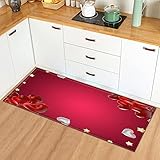 Rutschfester Teppich für die Küche, Moderne Heimtextilien-Schlafzimmer-Wohnzimmer-Eingangstürmatte, absorbierende Bodenmatte für das Badezimmer A12 40x120