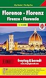 Florenz, Stadtplan 1:10.000, City Pocket + The Big Five: Touristische Informationen The Big Five, Umgebungskarte, Straßenverzeichnis (freytag & berndt Stadtpläne)