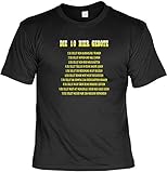 T-Shirt - 10 Bier Gebote - lustiges Karneval Shirt ideal als Geschenk für Fasching