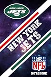 NFL New York Jets Sport Notebook & Journal With Logo Team NFL New York Jets NFL , NHL , MLB , NCAA #A1