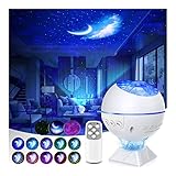 DZDZ Galaxy Projector Light. Projektor mit Sprachsteuerung, Himmel Lite Oberlicht LED Nachtlicht for Schlafzimmer Party Dekoration Spielzimmer Starlight Projektor for Kinder Erwachsene und Baby