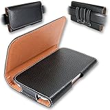 Yonix Universal Gürteltasche | Trageclip und Schlaufe | für Apple/Samsung/HTC/Huawei/LG/Nokia/Oppo/Sony | 145 x 79 x 10 mm | Größe 2XL