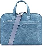 Rcsinway dnb Laptop-Tasche, modisch, PU-Leder, Damen, Laptop-Tasche, Notebook-Tragetasche, Aktentasche für 33,3 - 35,6 cm (15,6 Zoll), Herren-Handtaschen, Schultertasche (Größe: 39,6 cm), Farbe: B