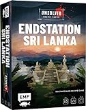 Krimi-Spielebox: Unsolved Crime Cases – Endstation Sri Lanka: Multimediales Escape Game mit echten Beweismitteln wie Indizienbrett, Verdächtigenfotos, Zeugenbefragungen und mehr: Für 1–4 Sp