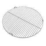 Wiltec Edelstahl Grillrost rund 44,5 cm rostfrei für Holzkohlegrill, Gasgrill, Schwenkg