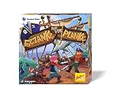 Zoch 601105159 Gezanke auf der Planke – das spannende Piratenspiel, 2 bis 4 Spieler, ideales Familienspiel, für Jungen und Mädchen ab 6 J