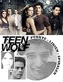 Teen Wolf Punkte Linien Spiralen: Neue Art von Malbuch für Erwachsene mit Anti Stress Wirkung