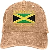 Baseballmütze Hüte Kappe Jamaica Land I Love Unisex Trendy Cowboy Hip Hop Marvel Fanartikel Cap Verstellbare Baseballkapp