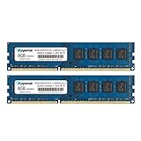 DUOMEIQI 16GB Kit (2X8GB) DDR3-RAM, DDR3 1600 PC3-12800U 8GB DDR3 2Rx8 240-pin Dimm CL11 1,5V Desktop Arbeitsspeicher Module Upg