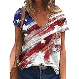 XKUN T Shirt Frauen Damen Kurzarm V-Ausschnitt T-Shirt Sommer Lose Casual Basic Butterfly Print T-Shirt 5Xl-Ysx9001-10,XXXL