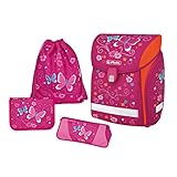 Herlitz Midi Plus Schulranzen-Set, 38 cm, Butterfly