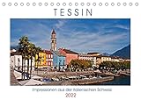 Tessin, Impressionen aus der Italienischen Schweiz (Tischkalender 2022 DIN A5 quer) [Calendar] Kruse, Joana [Calendar] Kruse, J
