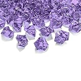 goodymax 50 Kristall-Steine Flieder 25 mm - EIS Deko Streudeko Diamanten Tischdek
