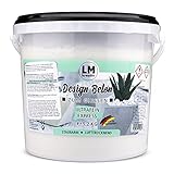 LM Design Beton - Ultrafein Express (5,2 kg) Beton zum Basteln. Extrem feiner & schnell trocknender Bastelbeton für sehr glatte und filigrane Oberflächen. Ideal als Gießbeton oder zum Ab