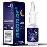 Asonor Anti Schnarch Nasenspray 30 ml für einen ruhigen und erholten Schlaf - Verhindert unangenehme Schnarchgeräusche - Leichte und effektive Anwendung