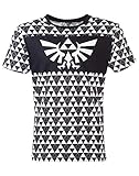 Zelda - Triforce Checker - T-Shirt | Original Merchandise, Größe:XL
