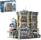 Modulare Gebäude kompatibel mit Lego 3111pcs European Polizeistation Bausteine M